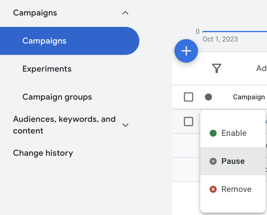 How to Pause a Google Ads Campaign in 5 Simple Steps